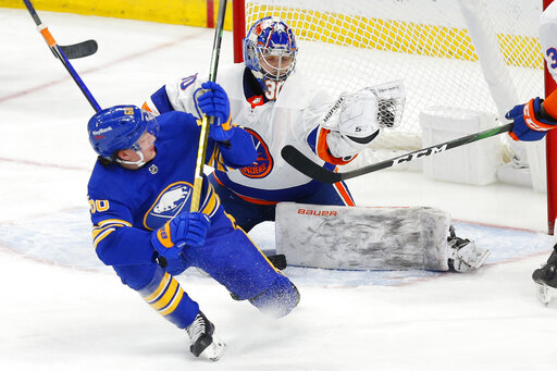 Isles beat Buffalo 3-0, complete 2-game sweep of Sabres